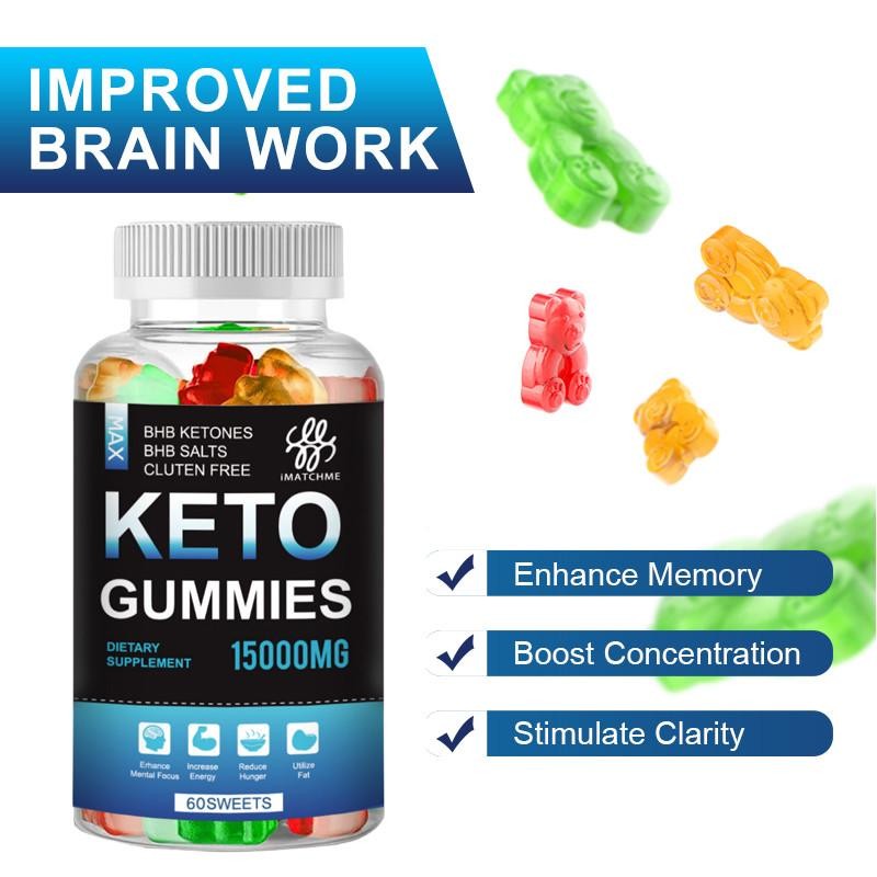 Imatchme  Slimming Keto Gummies Ketone Fat Burner Bear Gummies For Men&Women Natural Weight Loss Pro