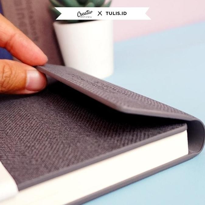 

Termurah !!! [Tulis.Id] Premium Business Notebook Diamond Hardcover A5 Buku Catatan Kulit