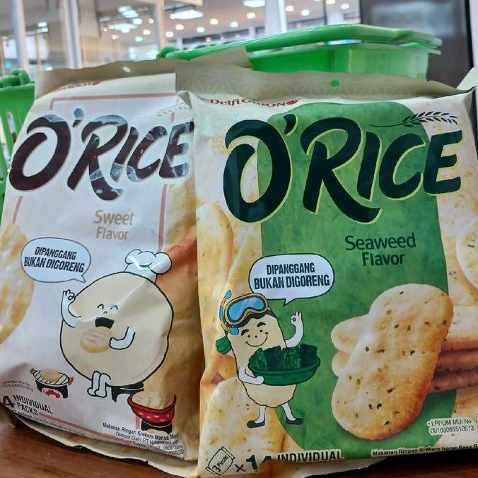 

] Delfi Orion K'rice Cracker / Kue Beras All Variant