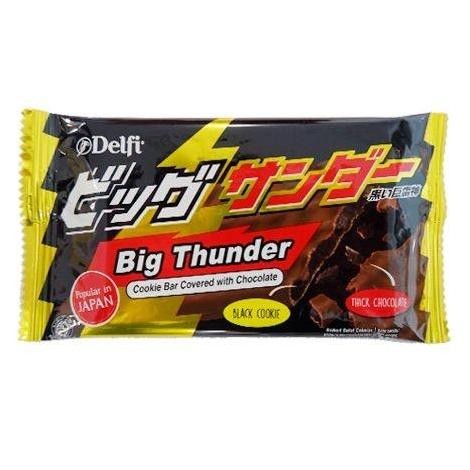 

hanya disini] Delfi Yuraku Big/Black Thunder Biscuit Coklat - Food Snack