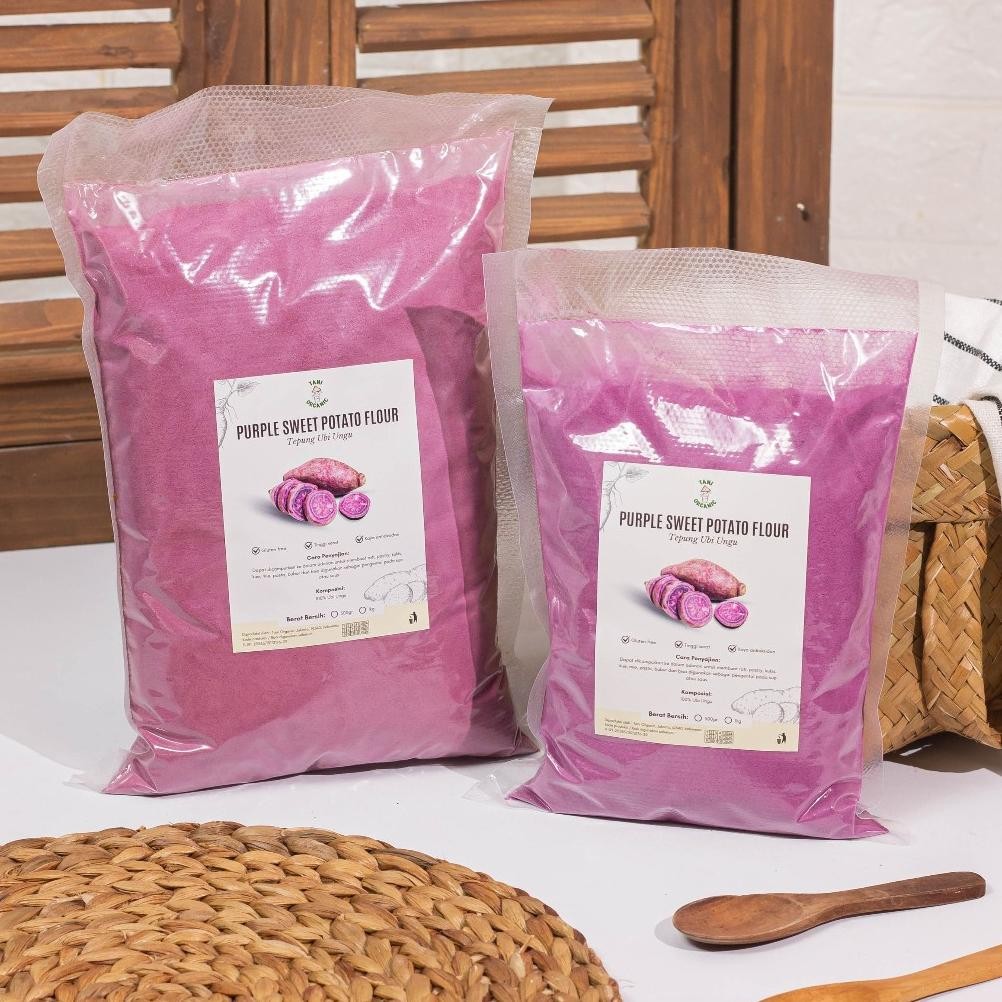 

READY STOCK Tani Organic Tepung Ubi Ungu