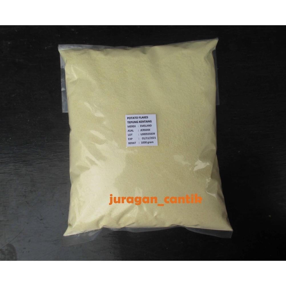 

READY STOCK Tepung Kentang Flakes Emsland Halal Dari Jerman 1000 gram (TERSEDIA HARGA GROSIR SILAHKAN CEK DI ETALASE TOKO / CHAT ADMIN)