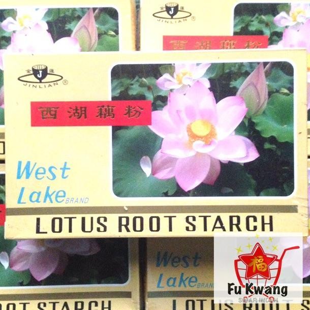 

READY STOCK Bubuk Tepung Akar Teratai Lotus Root Starch West Lake Brand 250 gram