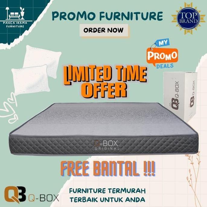 Kasur In The Box / Kasur Dalam Box / Kasur Instan / Matteress Q-Box Original Edition Co