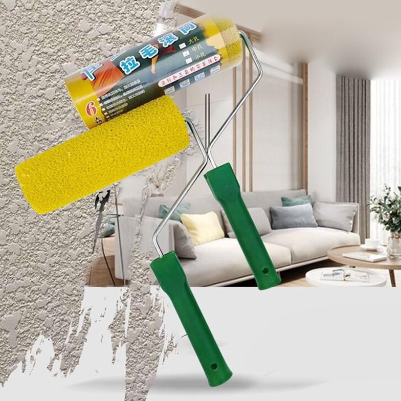 NEW Kuas Roll Cat Tekstur Kamprot 8 Inch Roll Tekstur Texture Motif Paint