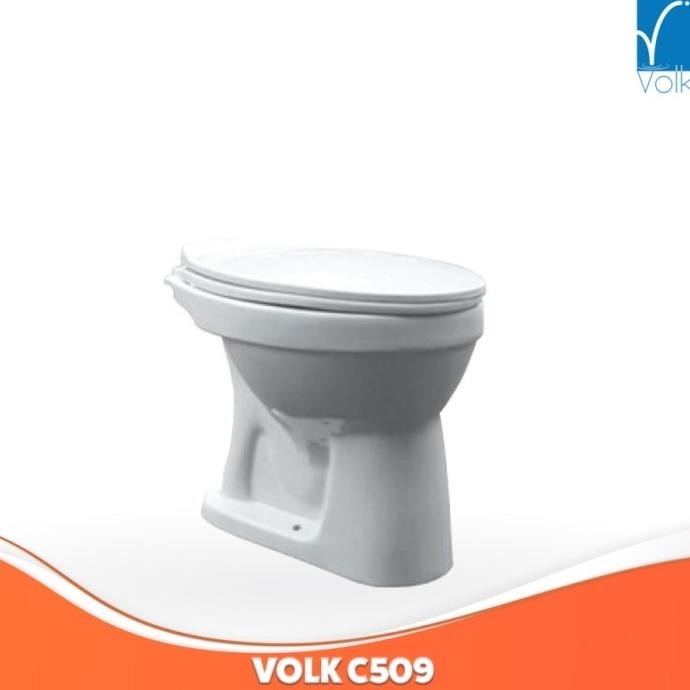 NEW TERBAIK VOLK CLEMATIS C509 TOILET / CLOSET DUDUK SIRAM