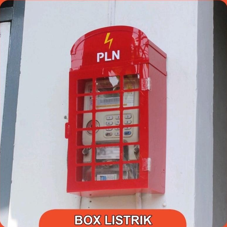 NEW NEW BOX METERAN LISTRIK TOKEN PLN / KOTAK METERAN PRABAYAR BESAR.
