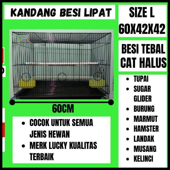 Kandang Kotak Burung Lovebird Dll Luckiness Size 60 Standar
