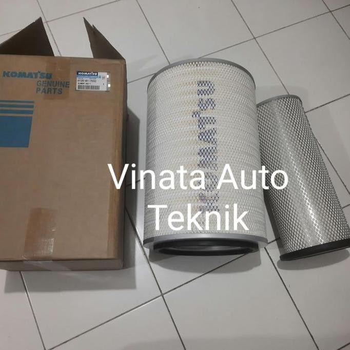 Filter Hawa Komatsu 6125-81-7032 / 600-181-4300 Set (2 Pcs) Goods Price