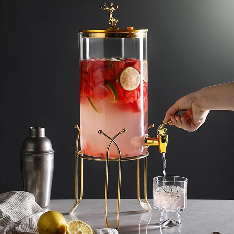 2Pcs Dispenser Keran  Karat Kran Bak Teh Universal  Keran Air Dispenser Keran Dispenser Kaca Untuk T