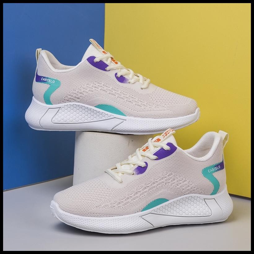 Terlaris Free Box Sepatu Sneakers Wanita Import Cartelo Model Terbaru Modis Keren Dan Nyaman Di Paka