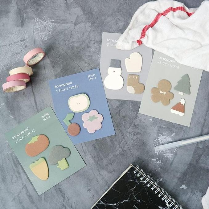 

Promo !!! Creativ Paket Nota Tempel Kecil Tema Winter Things Mini