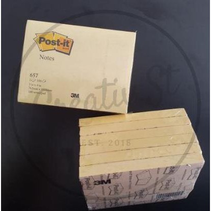 

Promo !!! Post It Memo Stick Sticky Notes 3M 657M