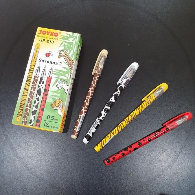

Promo !!! Joyko Savanna Bolpen Pulpen Gel Hewan Gp-218 0.5 Mm