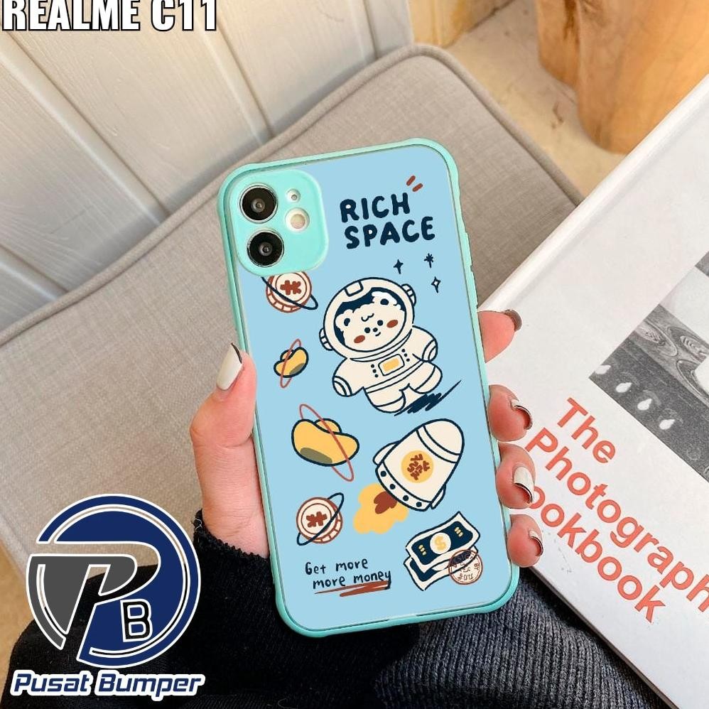 Nl-8 Vf-52 Ss081 Softcase Macaron Pelindung Kamera Realme C63 C60 C61 Note 60 C1 C2 5 5I C3 5S C11 C