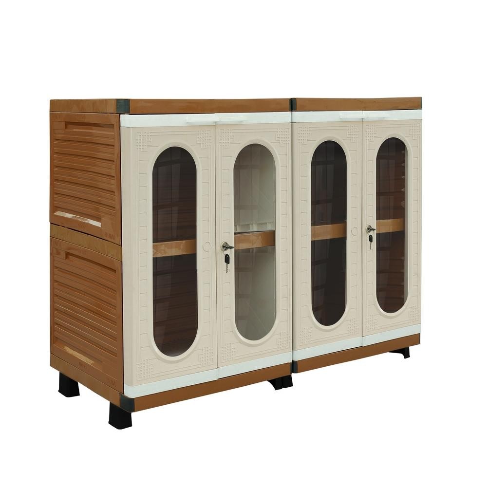 Rak TV Club/Rak TV Buffet/Rak Buffet KUNCI Serbaguna KACA dan Tanpa Kaca