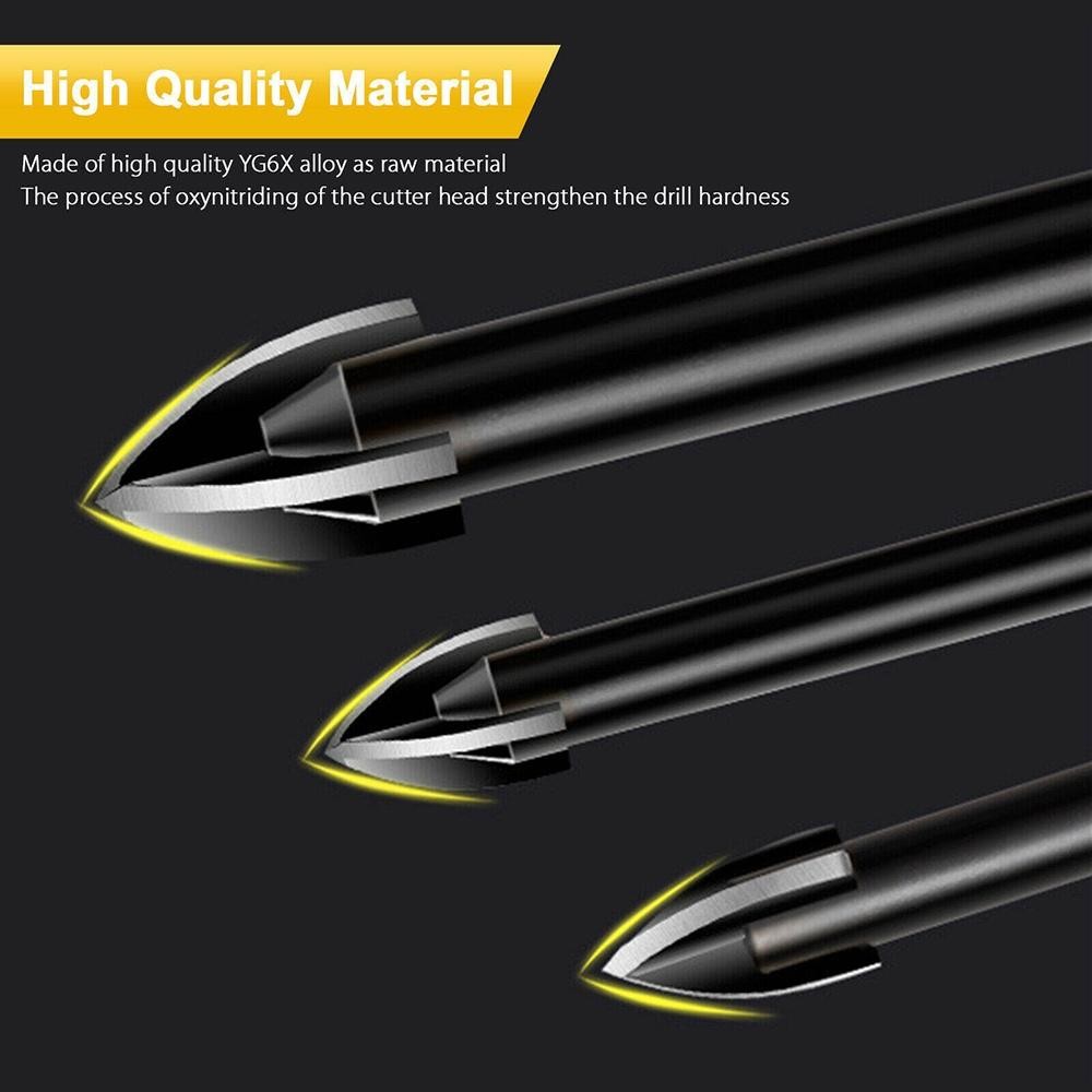 Mata Bor Segitiga Multifungsi, Kaca Keramik Vitrified Bata Dinding Ubin Penuh Dinding Batu Bata Kayu