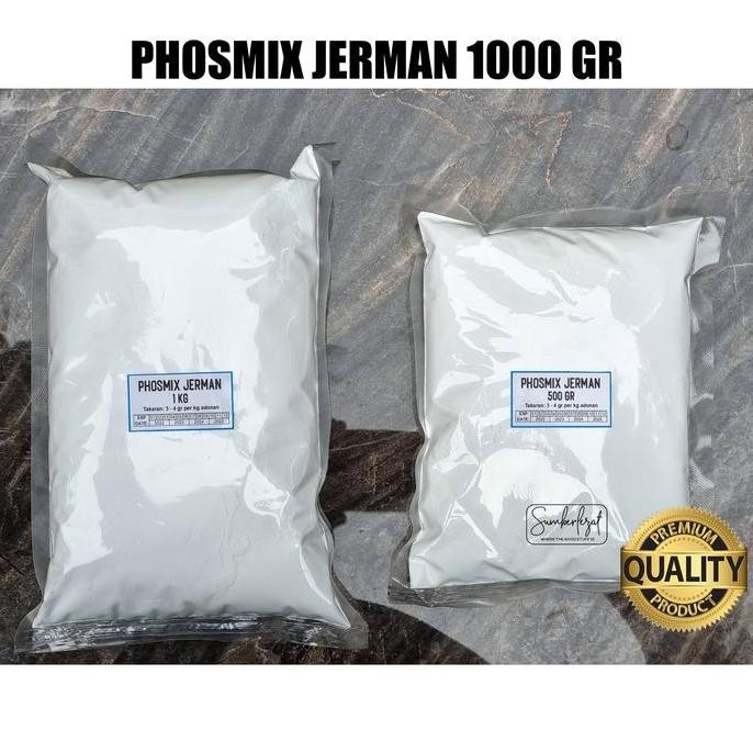 

Murah Phosmix Jerman - Pengenyal Baso, Sosis, Nugget, Burger 1000 Gr