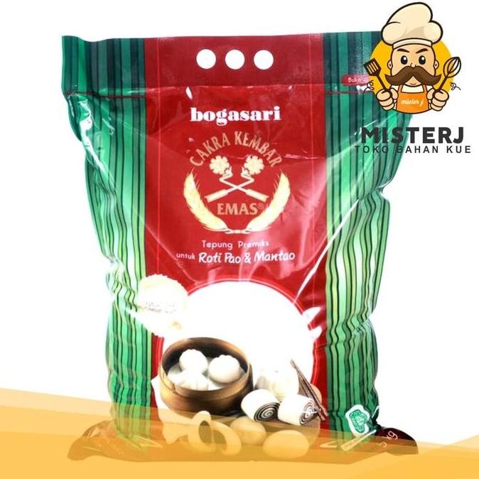 

Promo Tepung Cakra Kembar Emas Roti Pao & Mantao 5 Kg
