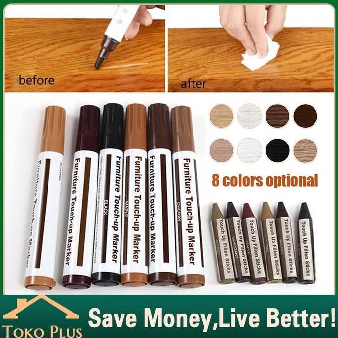 

Furniture Marker Spidol Repair Marker Penghilang Goresan Kayu - Furniture Touch Up Marker Untuk Reparasi Furnitur Kayu Perabot