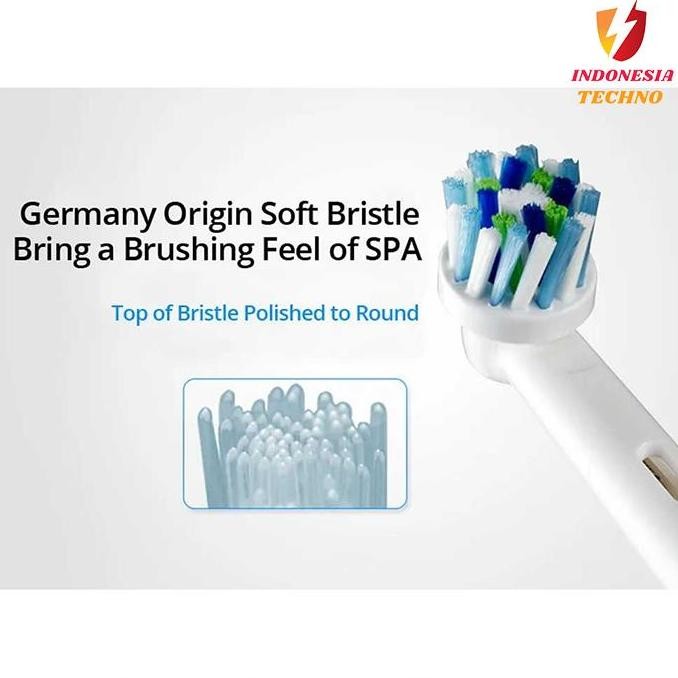 ISI 4 - Refil Kepala Sikat Gigi Elektrik Oral B Crossing Brush Head Refill kepala sikat gigi Elektri