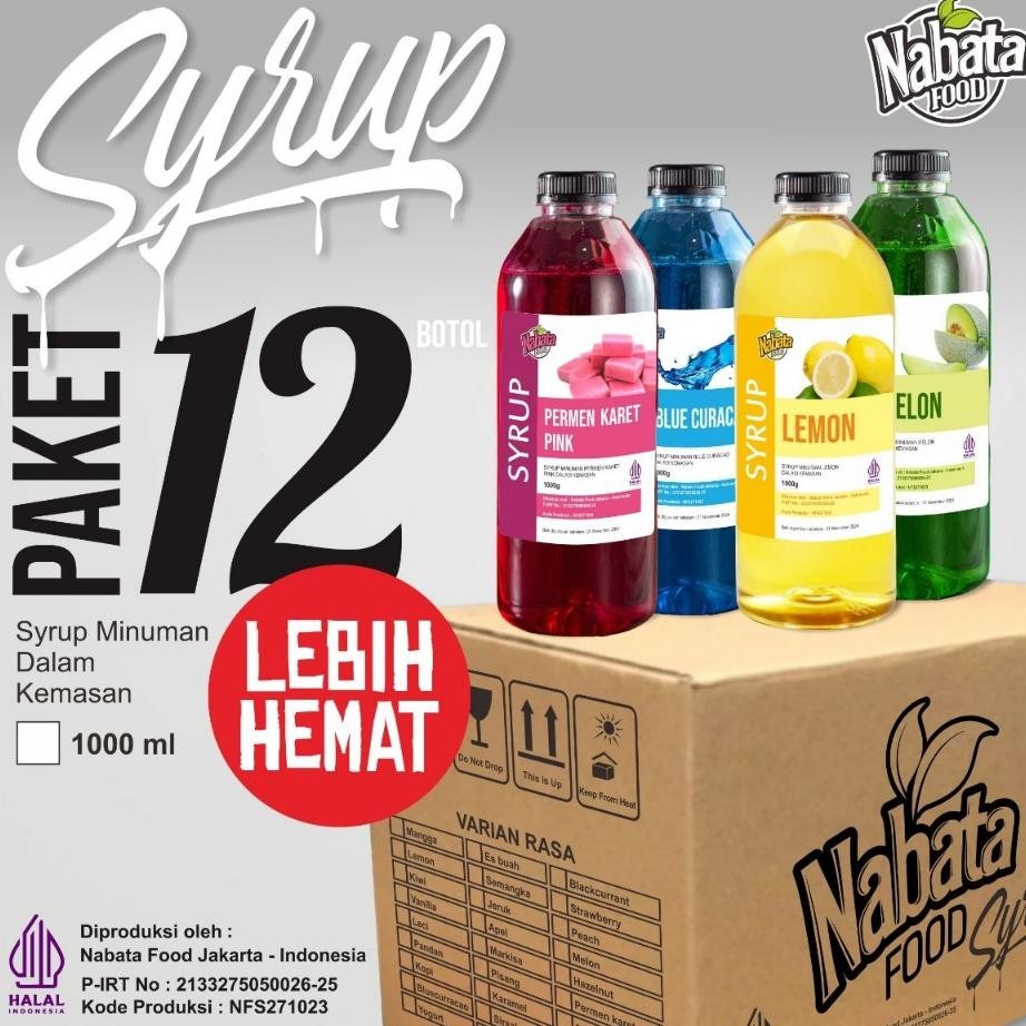 

Irup Nabata Drin Groir 1 Du Irup Nabata 12 Botol Groir Irup