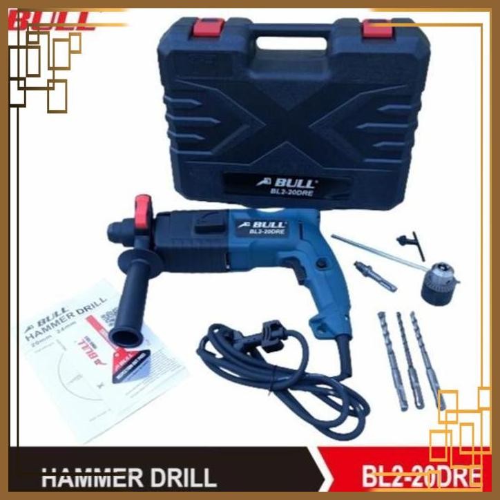 [WGM] MESIN BOR DRILL ROTARY HAMMER BL220 BULL BL 220