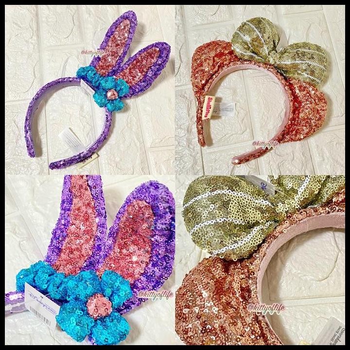 Terlaris Bando Sequine Disney Original StellaLou ShellieMay Best Seller