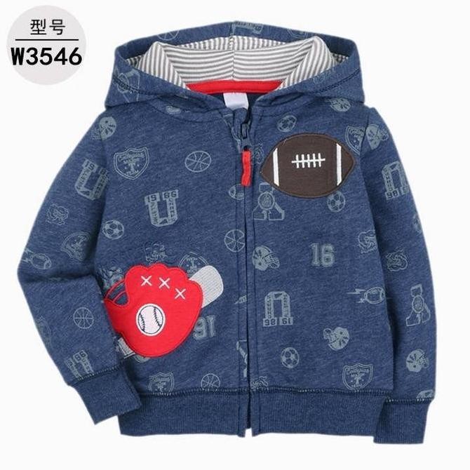 Murah Jaket Bayi Carter/ Jaket Baby / Jaket Hoodie Anak Laki Laki Carter Fleece Anak 6 Bulan S.D 3 T