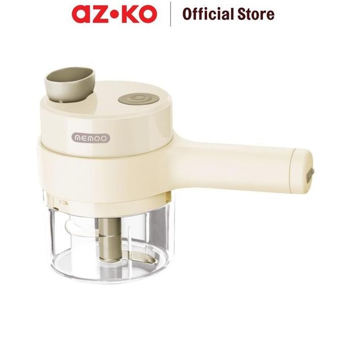 

Terlaris Azko Memoo Alat Penggiling Bumbu Mini 2 In 1 - Putih