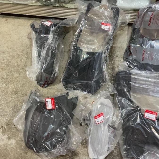 ORIGINAL AHM paket satu set full cover bodi body kasar honda beat awal lama old karbu ori original A