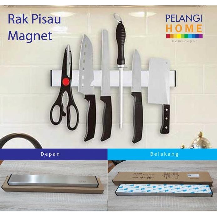 

Terlaris Tempat Pisau Rak Pisau Tempel Magnet Stainless