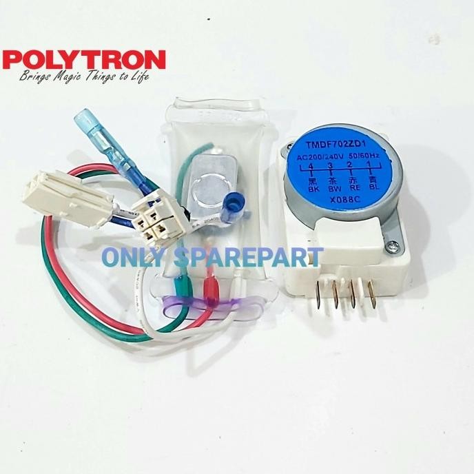 

Terlaris Timer Defrost Bimetal Fuse Kulkas Polytron 2 Pintu 1 Set