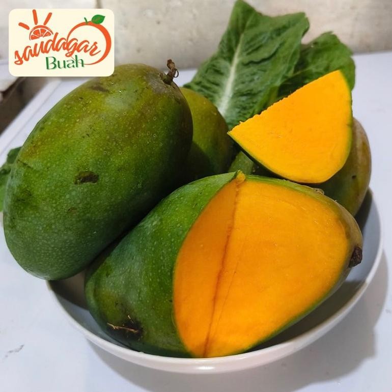 

Cocok Buah Mangga Harum Manis Tua Pohon 1Kg Jamin Manis