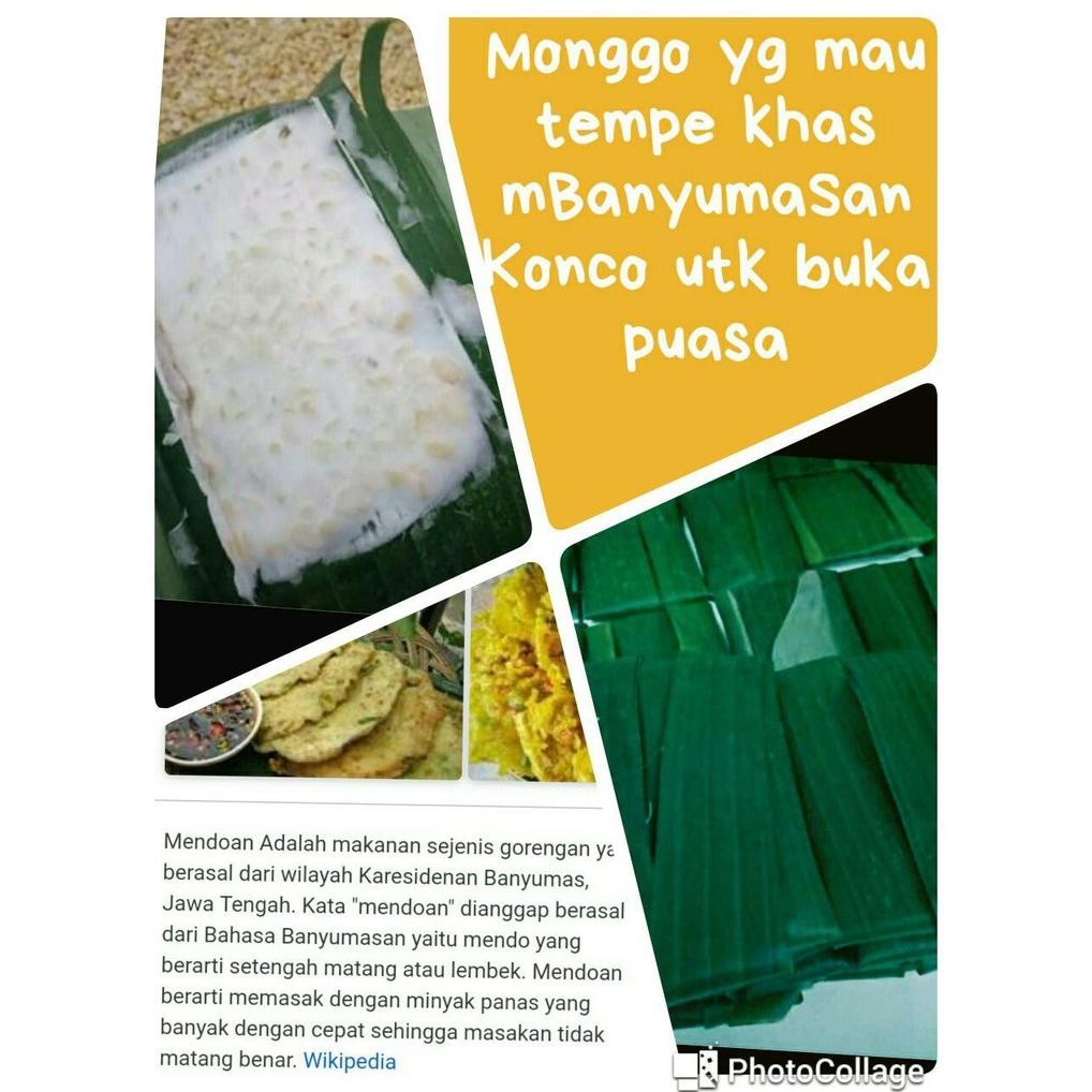 

Termurah Tempe Mendoan Malang Banyumas