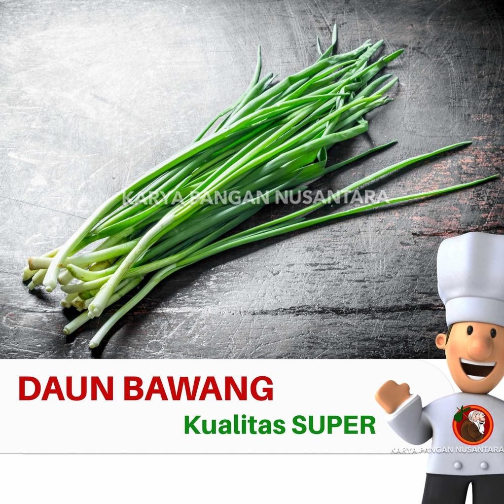 

Momen Spesial Daun Bawang Kecil Daun Bawang Hijau Bawang Daun Sayur Segar 100 Gram
