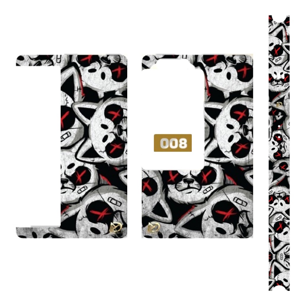 

Terlaris Presisi Resikoid Stiker Label B80 Anti Air Cutting Logo Emblem 08 Casing/Stiker Panel Vynil Bisa Custom Dan COD