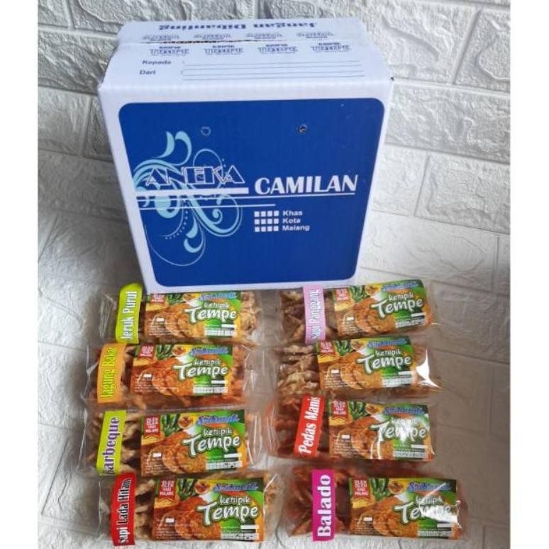 

Keuntungan Keripik Tempe Asli Malang / Keripik Tempe Renyah 120 G / Bisa Instan / Oleh Oleh Kripik Tempe Khas Malang