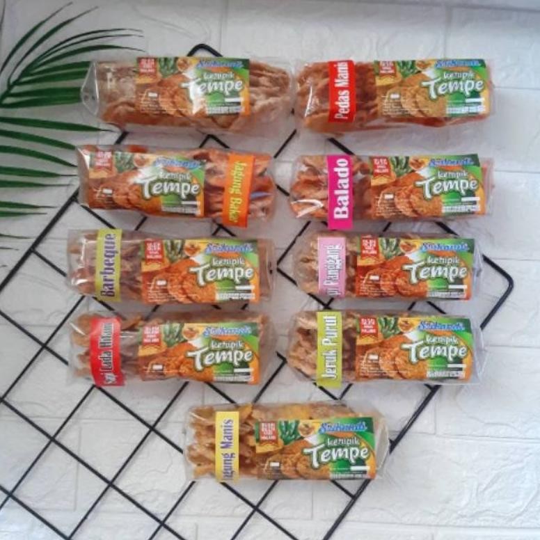 

New Arrival Keripik Tempe Asli Malang / Keripik Tempe Renyah 120 G / Bisa Instan / Oleh Oleh Kripik Tempe Khas Malang