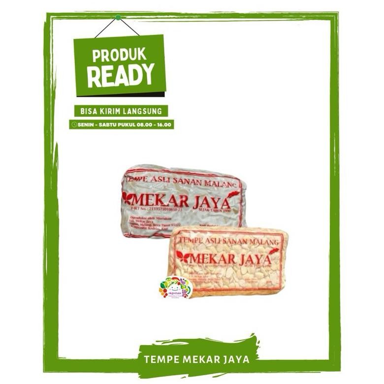 

Promo Tempe Mekar Jaya (Mentah / Matang) / Lauk Pauk Ready On Mallahrizwa
