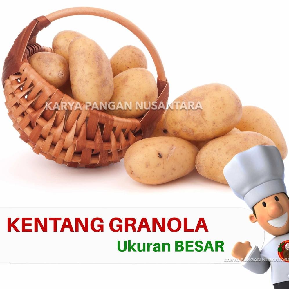 

Praktis Kentang Granola Besar Kentang Besar Granola Kentang Buah Bersih Pcs