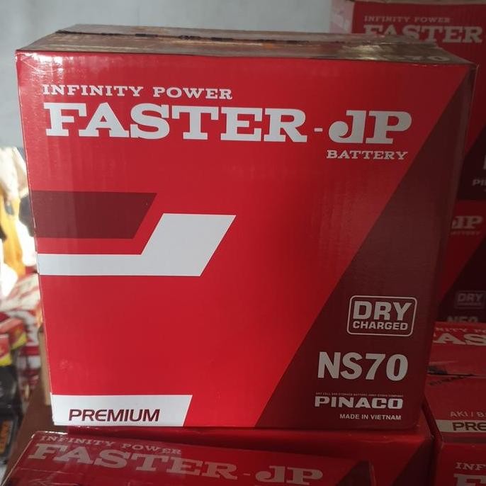 ready Aki Mobil FASTER NS70 65Ah