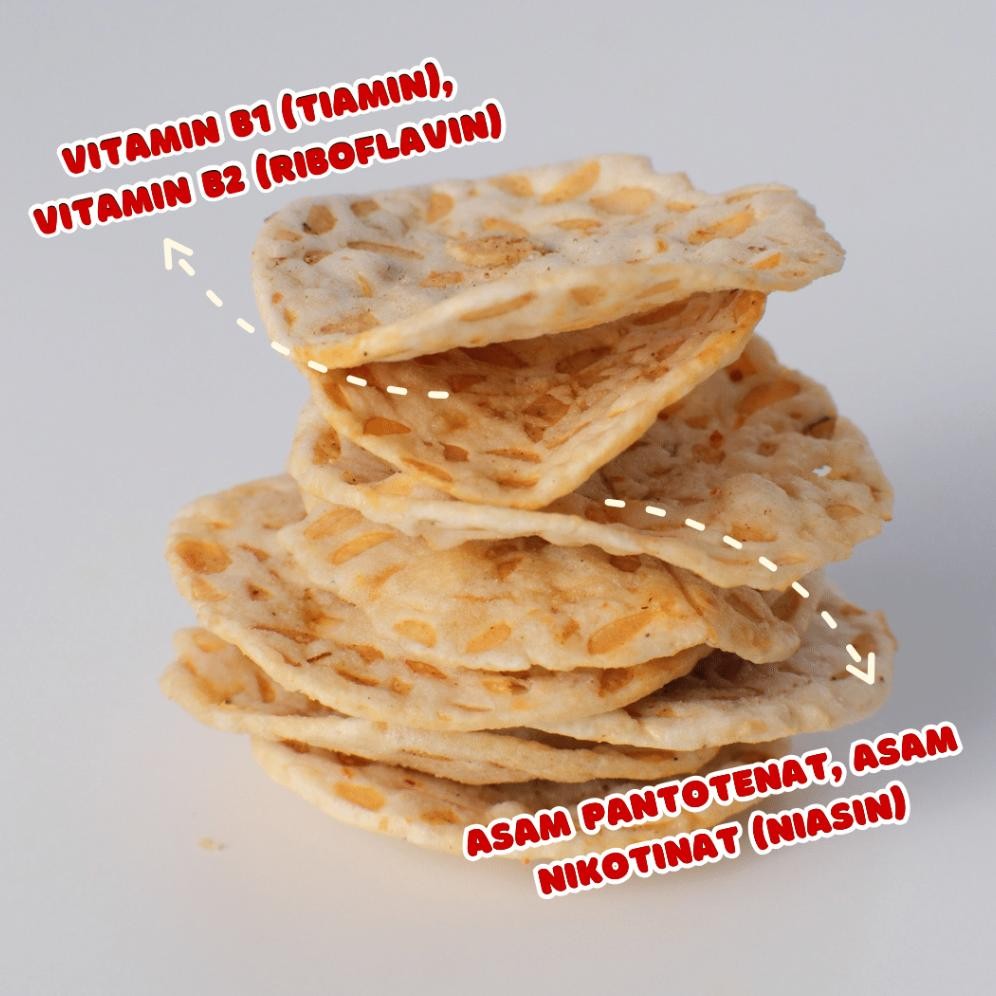 

Original Geli Chips - Keripik Tempe Sagu Rasa Original Seasalt & Garlic 50 Gr