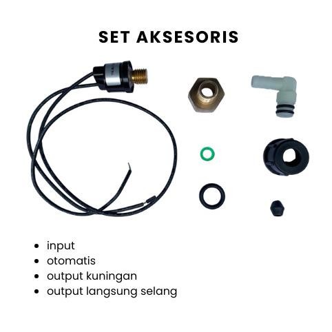 HJK NIKUMA BIG PUMP N2828 - MAKS 250 PSI 10 LPM 110 WATT ORIGINAL POMPA DC TEKANAN TINGGI