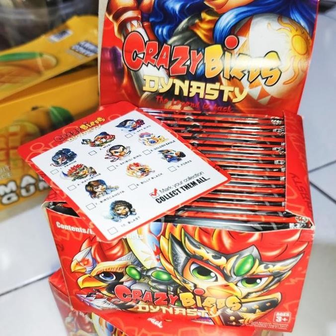 

CRAZYBIRDS DYNASTY TERBARU 1BOX 30PCS murah