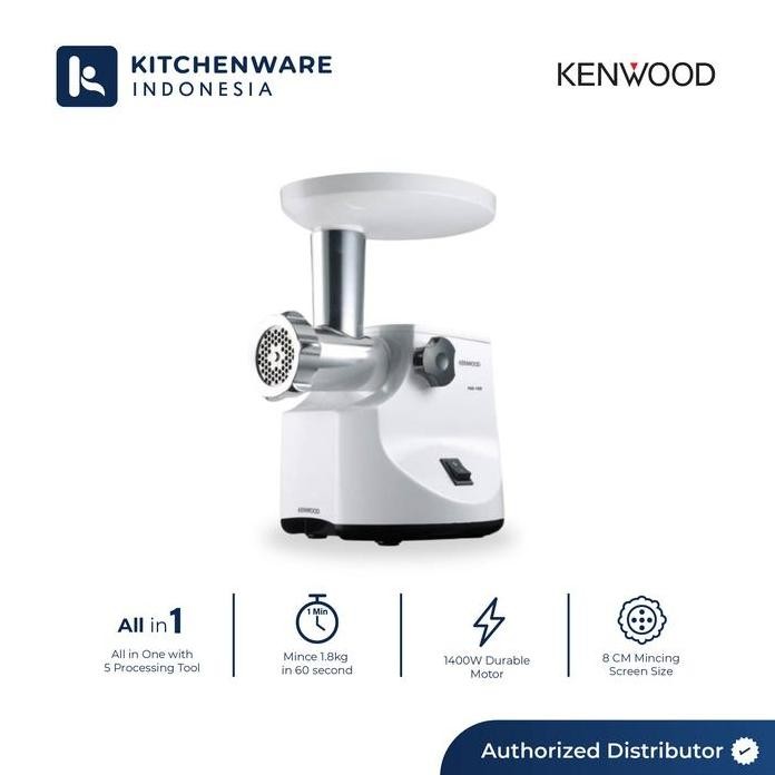 

Terlaris Kenwood Mg450 Meat Grinder - Pelumat / Penggiling Daging Mg 450 Putih