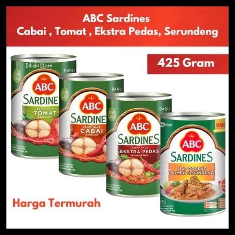 

ABC SARDINES CABAI & TOMAT 425 GRAM