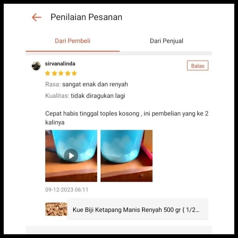 

KUE BIJI KETAPANG MANIS 500 GR { 1/2 KG }