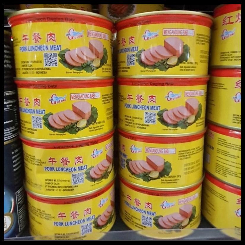 

GULONG PORK LUNCHEON MEAT DAGING KALENG 397GR
