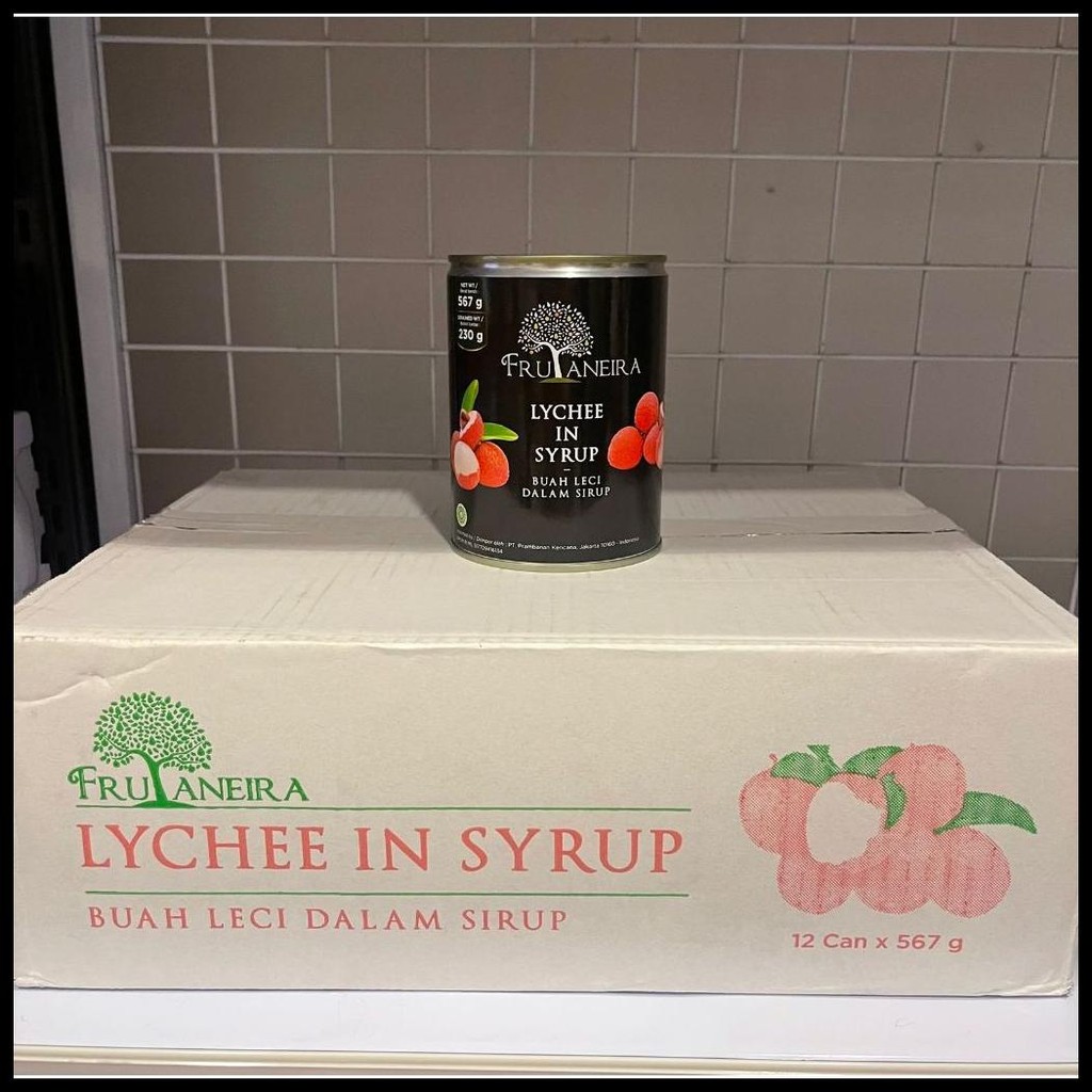 

GRATIS ONGKIR - (KARTONAN) BUAH KALENG FRUTANEIRA LYCHEE 567GR